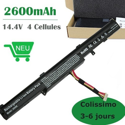 Batterie pour asus r752lk - batterie,