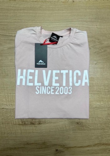 Tee shirt helvetica rose - tee-shirt,