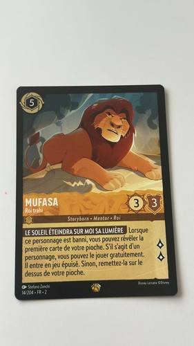 Lorcana mufasa leader - lorcana,