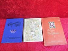 3 Beaux Vieux Albums De Collection Avec Un Ensemble Complet D'Images !