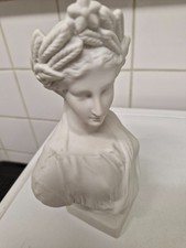 buste de femme en biscuit de limoges