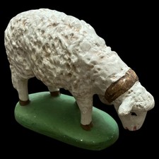 Ancien Grand mouton en platre