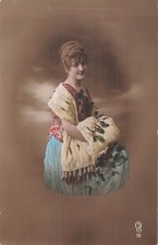 CP FEMME ELEGANTE MANCHON