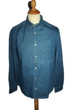CHEMISE JEANS HOMME °°°  H&M  °°°  TAILLE M . PARFAIT ETAT