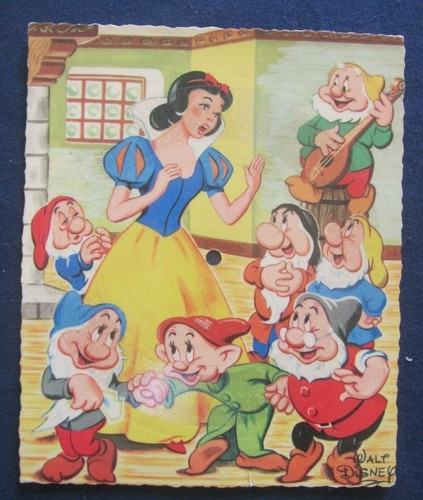 Carte postale disque 45 - carte,