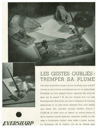 Publicité ancienne porte