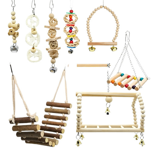 Accessoires cage perroquet lot