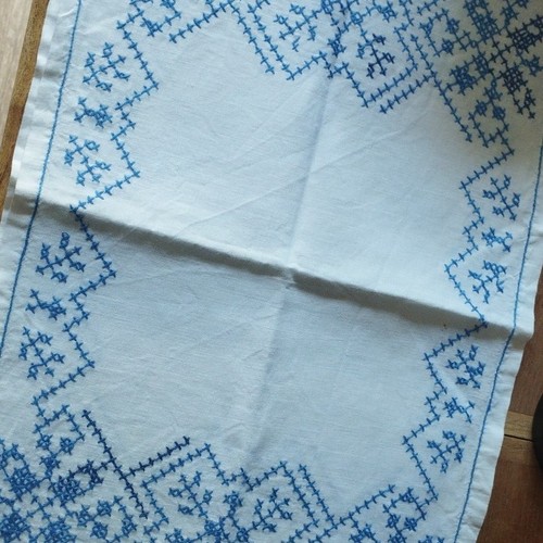 Nappe rectangulaire tissu