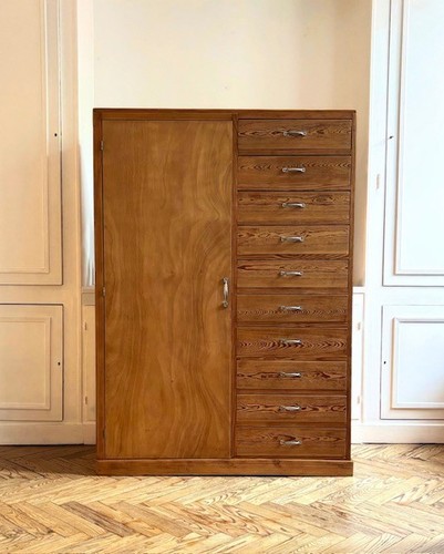 Meuble métier ancien en - de,