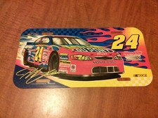 Old NASCAR  License Plate