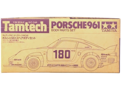 Tamiya tamtech porsche 961 - tamiya,