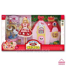 Hello Kitty Mimi Apple House - maison de poupée coréenne Mimi décorée avec...