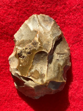 Beau Biface ovalaire Moustérien en silex - Paléolithique supérieur France