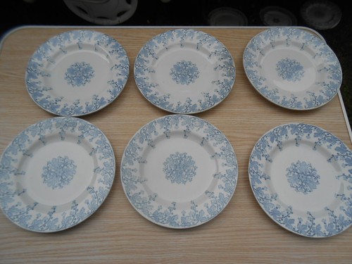 Assiettes plates terre de - plates,
