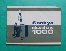 *** NOTICE D'EMPLOI POUR PROJECTEUR SANKYO DUALUX 1000 -  BON ETAT ***