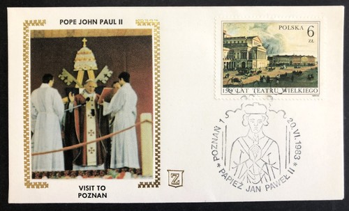 Fdc poland pope john paul - john,