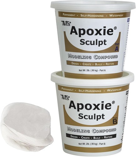 Apoxie sculpt white - apoxie, self