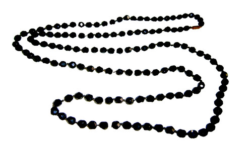 Ancien sautoir rétro perles - ancien,