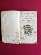 lot de 2 anciens livres de messe