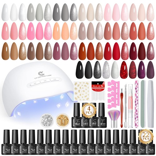 44pcs kit ongle gel complet - ongle, uv