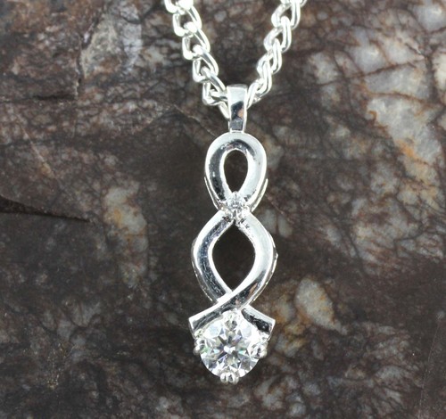 Pendentif solitaire diamant - solitaire,