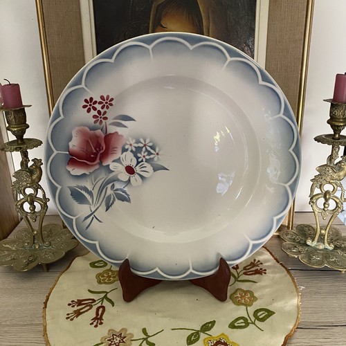 Ancien plat digoin - ancien,