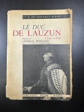 Le duc de Lauzun 1747-1793 |
