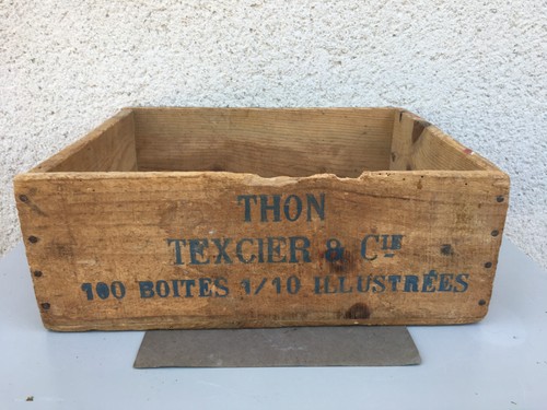Ancienne boîte rangement - boîte, de
