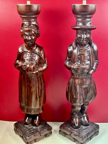Statues vieux couple - statues,