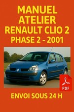 Manuel Atelier Renault Clio 2