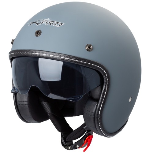 Casque moto jet cafe racer - casque,