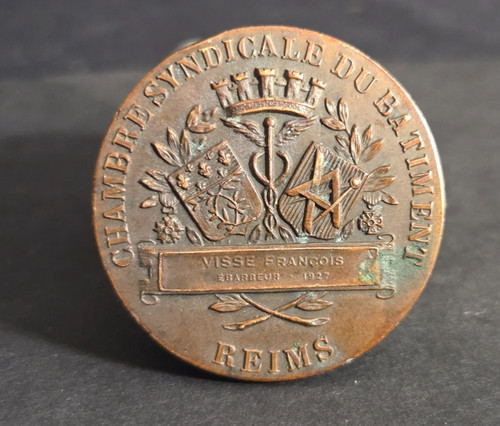 Ancienne medaille reims - medaille,