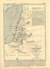 Gravure ancienne carte