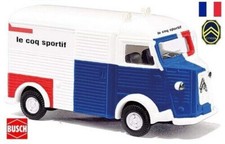 Citroen Type H fourgon (1948) "Le Coq Sportif" - Busch - Echelle 1/87 - Ho