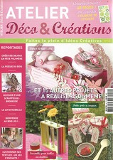 ATELIER DECO&CREATION N°10  CREER BIJOUX EN PATE POLYMERE  / SCRAPPEUSE-BRODEUSE