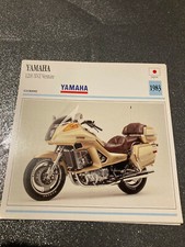 CARTE FICHE MOTO collection