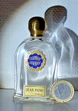 ANCIEN FLACON PATOU " AMOUR AMOUR " bouchon verre + bouchon boule doré