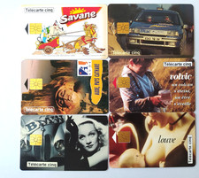 FRANCE 6 TELECARTES 5 UNITES