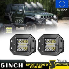 2x 5 Pouces Barre LED Phare de