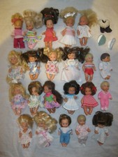 Vintage 70s Lot x22 POUPÉE