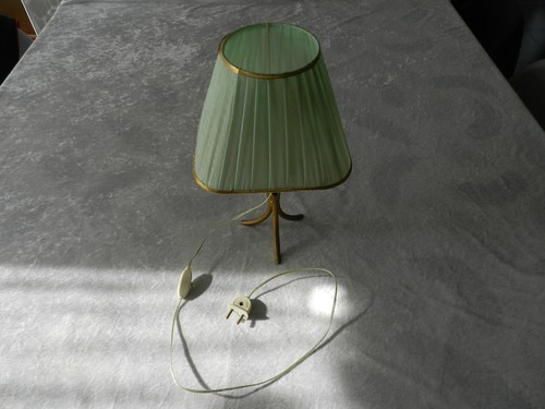 Ancienne lampe tripode bureau