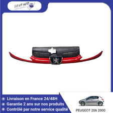 🇫🇷 CALANDRE PEUGEOT 206 3P ➤7804H4 ♻️