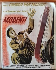 Affiche sécurité une