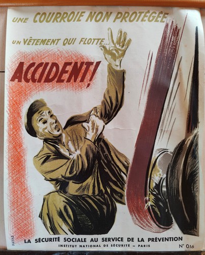 Affiche sécurité une