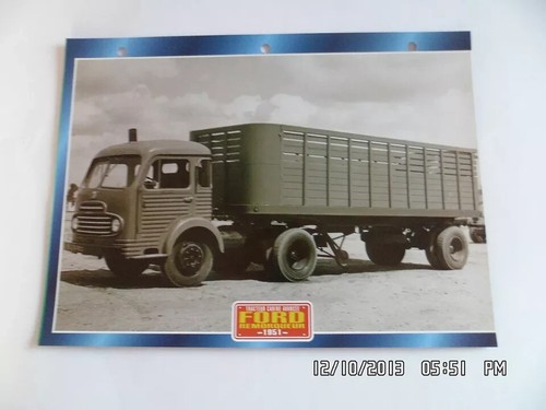 Carte fiche camion - fiche,