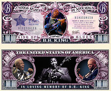 BB KING - BILLET 1 MILLION DOLLAR US! Collection Blues Guitare Lucille jazz B.B.