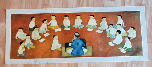 Reproduction estampe asiatique - reproduction,