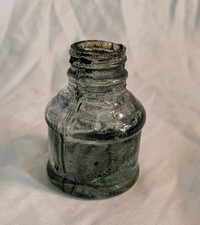Très Ancien Flacon D'encre en