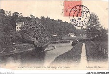 ADSP10-50-0901 - ST-LO - les bords de la vire - halage d'une gabarre