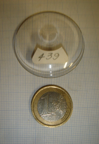 Ancien verre avec - avec, plat